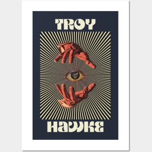 Hand Eyes Troy Hawke Posters and Art